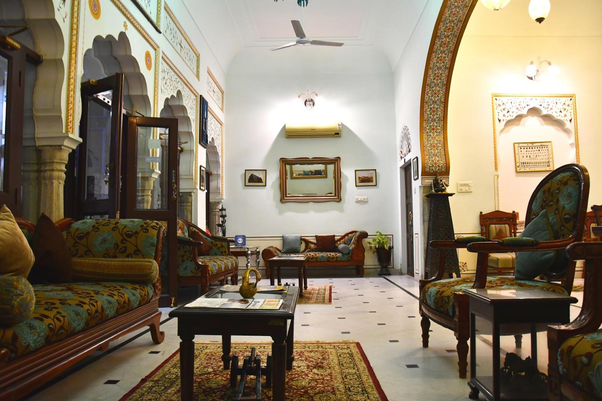 Khandela Haveli - A Boutique Heritage Hotel Jaipur Buitenkant foto