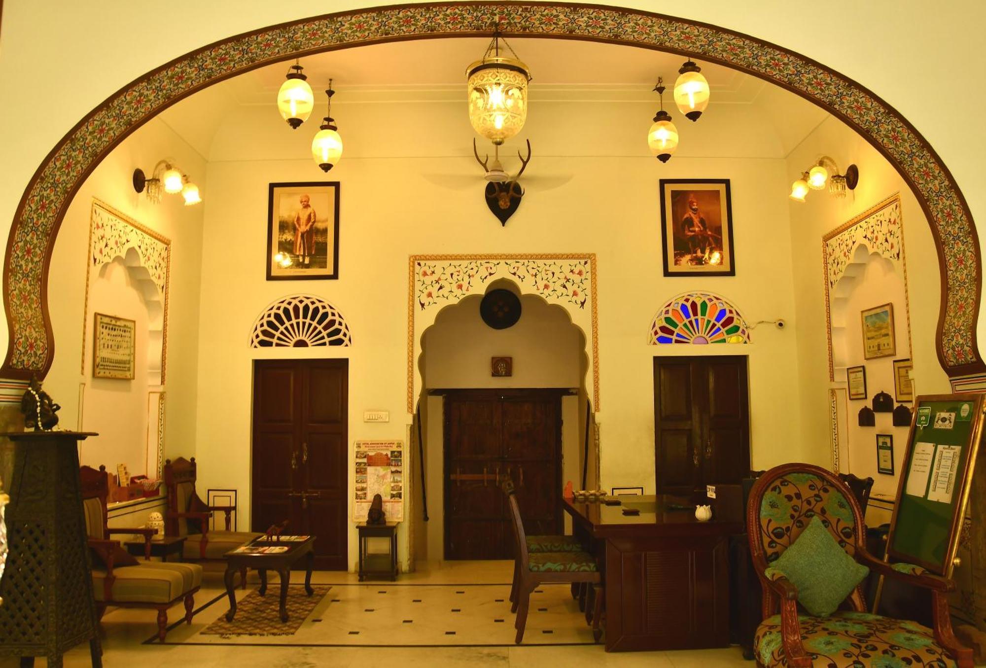 Khandela Haveli - A Boutique Heritage Hotel Jaipur Buitenkant foto